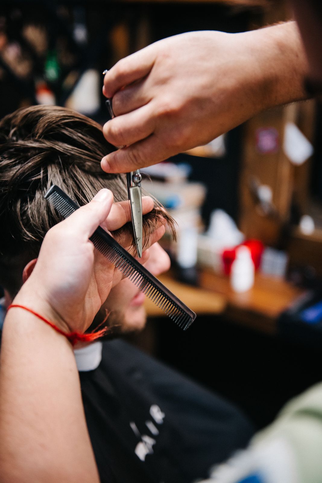 Wedding grooming